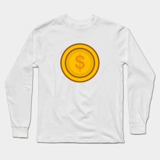 coin Long Sleeve T-Shirt